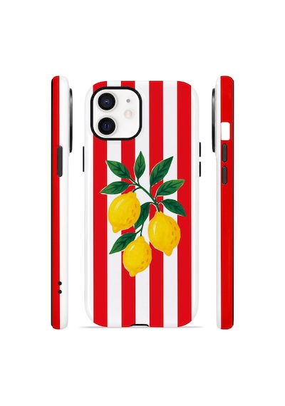 Apple iPhone Uyumlu 11 Vorian Çift Katmanlı Kılıf Lemon Parade Red