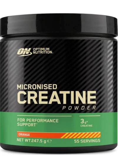 Kreatin Monohidrat Portakal Aromalı 247.5 G 55 Servis Sporcu Performans Desteği