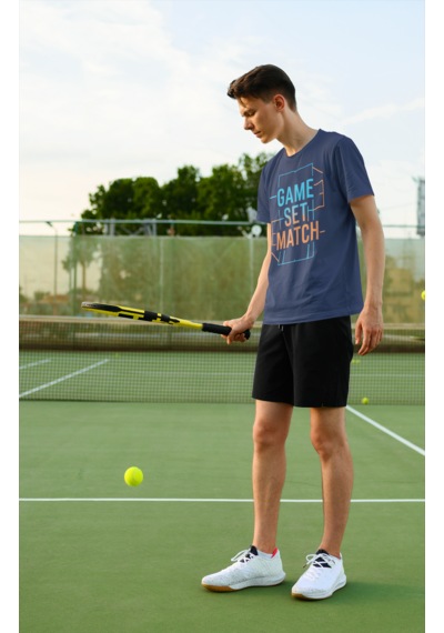 Fnbx Game Set Match T-shirt Lacivert