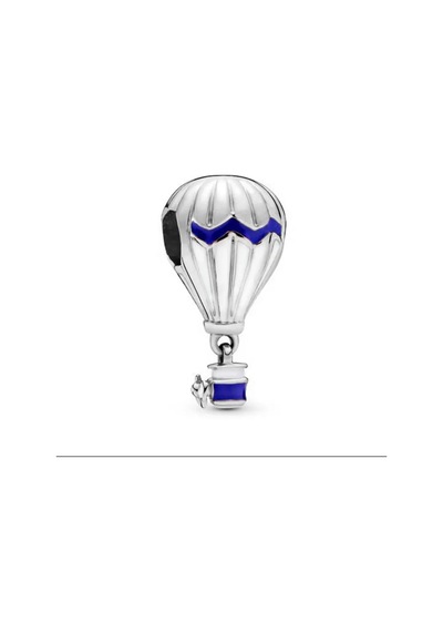 Mavi Balon Charm / Gümüş Kaplama