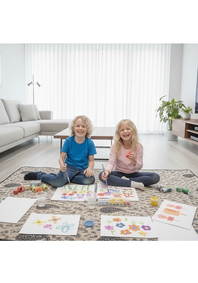 Mavera Taşınabilir Kamp Ve Piknik Örtüsü - Su Geçirmez Kalı 150x180 CM Çok Amaçlı Kullanım