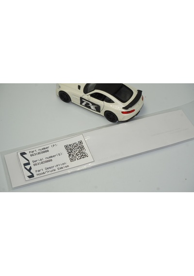Dk Tuning Kia Yeni Nesil Siyah Metal Kaput Bagaj 15cm Logo Arma