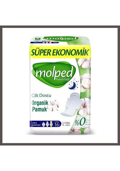 Bezos Pure&soft Gece Ped Süper Eko 16 Adet Nxrlvng