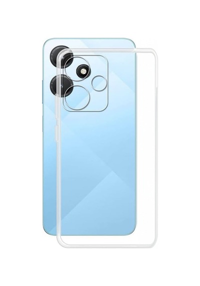 İnfinix Hot 30i Uyumlu Kılıf Lüx Şeffaf Silikon