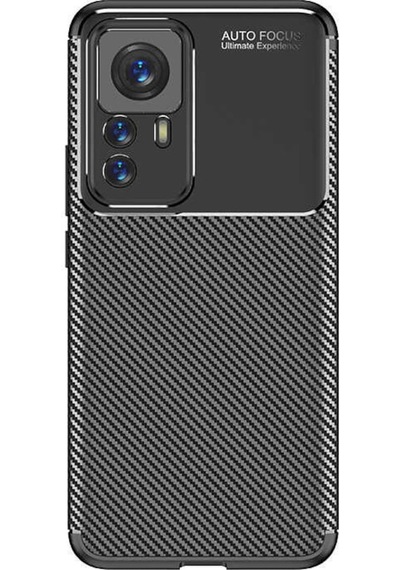 Xiaomi Mi 12T Kilif Zore Negro Karbon Tasarim Silikon Kilif 560492664