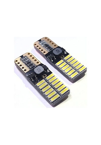 Kingstar T10 24smd Yassı Dipsiz Led Ampul Beyaz Canbus Ultra Parlak
