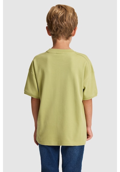 U.S. Polo Assn. Erkek Çocuk Çağla Tişört 50327030-vr016 Cagla
