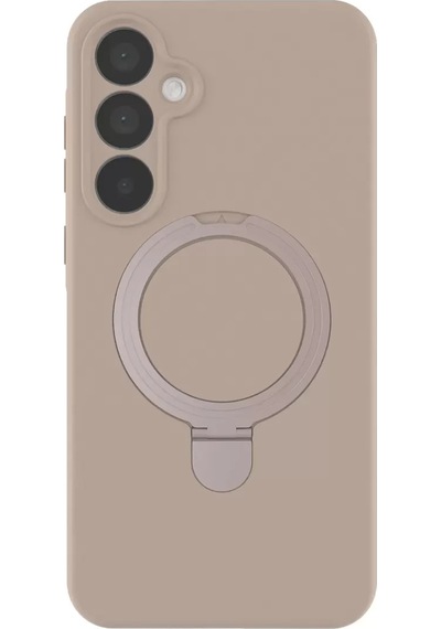 Newface Samsung Galaxy A16 5g Regal Magsafe Standlı Kapak - Çöl Titanyum Bej