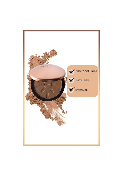Note Cosmetique Bronzing Powder Bronzlaştırıcı Toz Pudra - 10 Bej