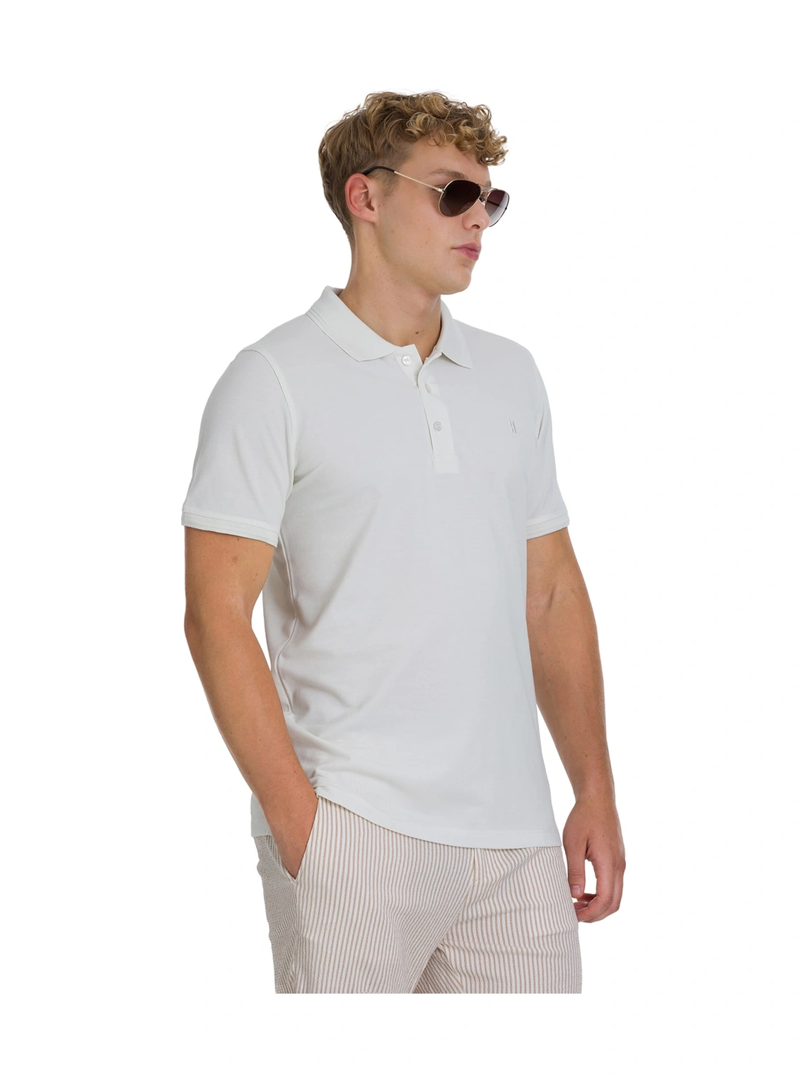 Hatemoğlu Taş Regular Fit 100% Pamuklu Polo Yaka Tişört 35222 6550777