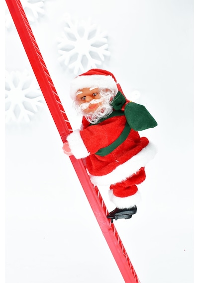 Waldern Premium Merdivenli Noel Baba Yılbaşı Süsü