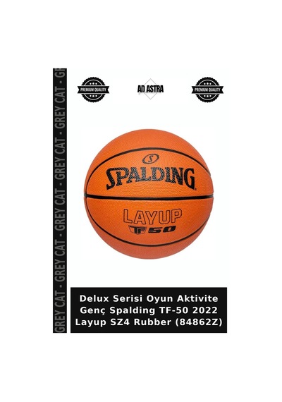 Delux Serisi Oyun Aktivite Genç Spalding Tf-50 2022 Layup Sz4 Rubber 84862z