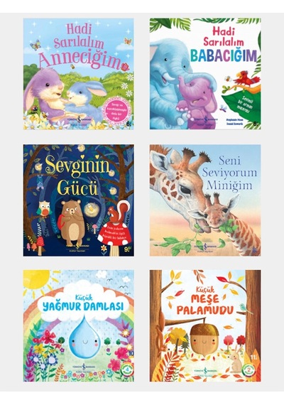 Hadi Sarılalım Anneciğim-sevginin Gücü-seni Seviyorum Miniğim-küçük Meşe Palamudu.