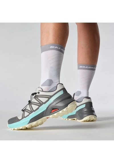 Salomon Speedcross Peak W L47790300 Unisex Spor Ayakkabı Gri