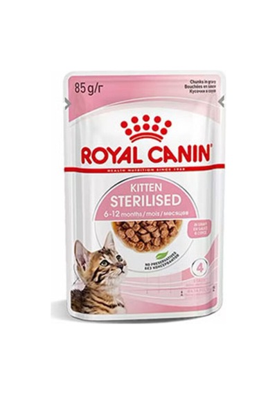 Pouch Kitten Sterilised Gravy Yavru Kedi Konservesi 85 Gr