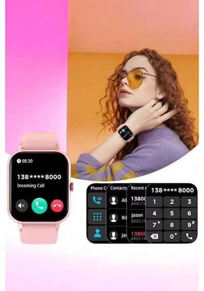 Mey İthalat Akıllı Saat İos Ve Android İle Uyumlu Şık Ve Çok Fonksiyonlu