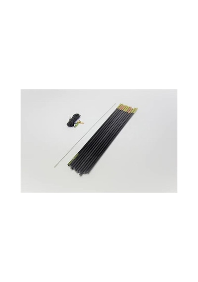 Fiberglas Çadır Polü Seti 8.5 Mm Quechua Meridyendukkan Siyah