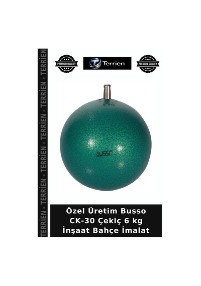 Özel Üretim Busso Ck-30 Çekiç 6 Kg İnşaat Bahçe İmalat