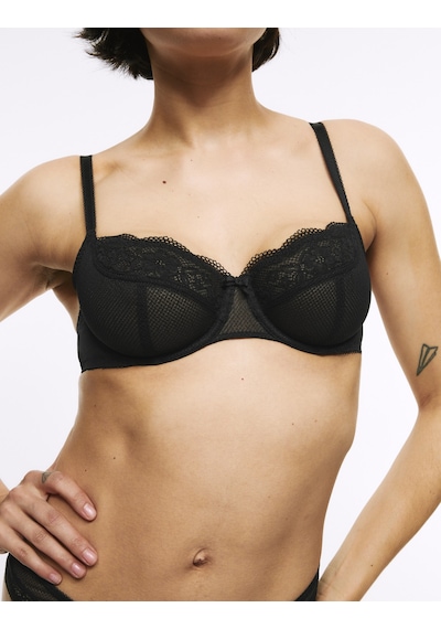 Marks & Spencer Jasmine Dantelli Destekli Sütyen T33002402 Siyah