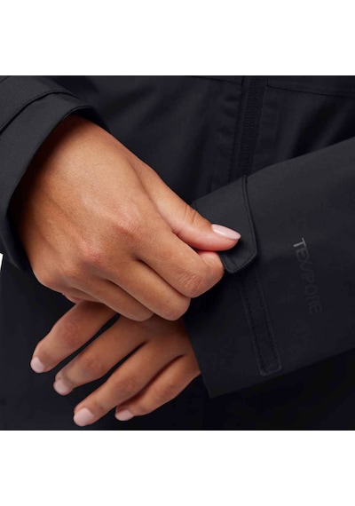 Jack Wolfskın Jack Wolfskin Glaabach 3in1 Kadın Siyah Outdoor Ceketi 6000 Siyah