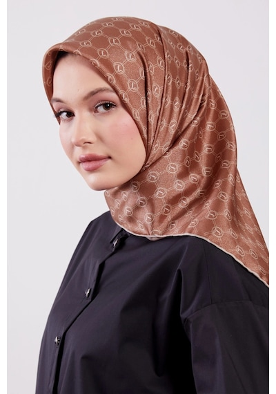 Levidor Kristal Eşarp D6 Karamel Karamel
