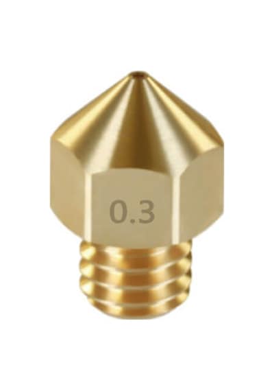 Koodmax 3d Yazıcı Printer Mk8 Extruder 1.75mm / 0.3mm Baskı Kafası Nozzle