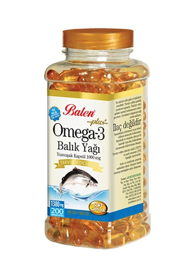 Balen Omega 3 Balık Yağı Yumuşak Kapsül 1380 Mg 200
