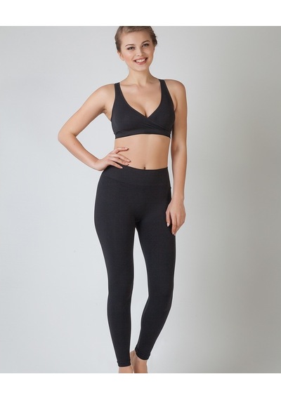 Shonadae Shonadae Kruvaze Sporcu&Emzirme Sütyeni (257594254) Siyah