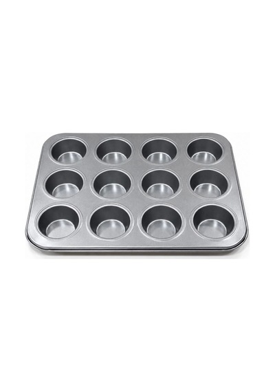 12'li Metal Muffin Kek Kalıbı Diğer