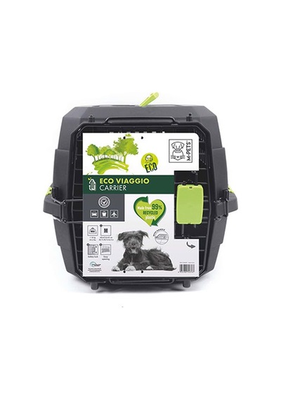 M-pets Eco Viaggio Carrier Lata Kedi Ve Köpek Taşıma Çantası Siyah 68x47,6x42 Cm 244-52023.01