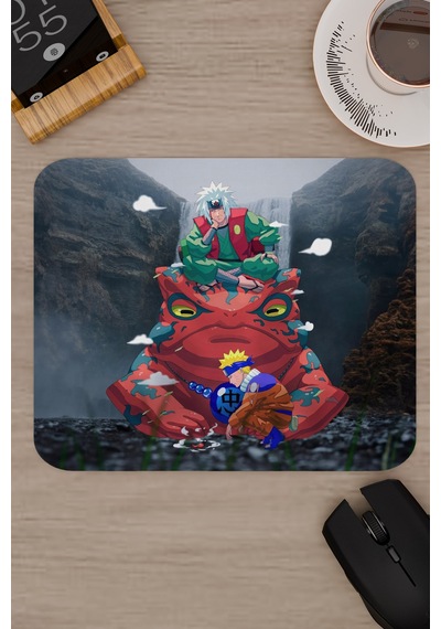 Naruto Anime V4 - 22x18 Gaming Kauçuk Kaymaz Taban Mouse Pad Fare Altlığı