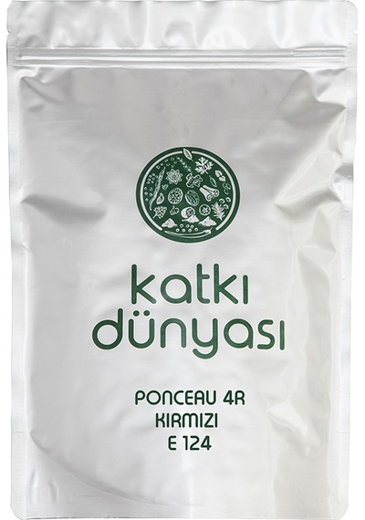 Katkı Dünyası Ponceau 4R (Kırmızı) E124 Toz Gıda Boyası 1 KG