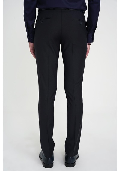 Efor Slim Fit Pilesiz Yün Klasik Lacivert Kumaş Pantolon P 1191 Lacivert