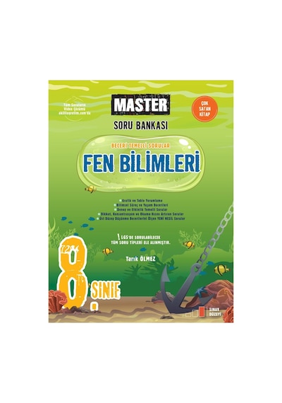 Okyanus Müfredat 8 Sınıf Türkçe-mat-fen Master Serisi Soru