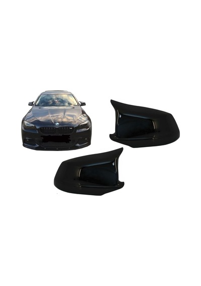 Autogp Bmw F10 Ayna Kapağı Piano Black M5 Model Tırnaklı 2009 / 2013 Yarasa Agp-sm-f10-mr155