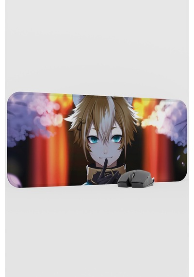 Gorou Genshin Impact Anime Oyuncu V2 - 70x30 Xl Gaming Mouse Pad Fare Altlığı