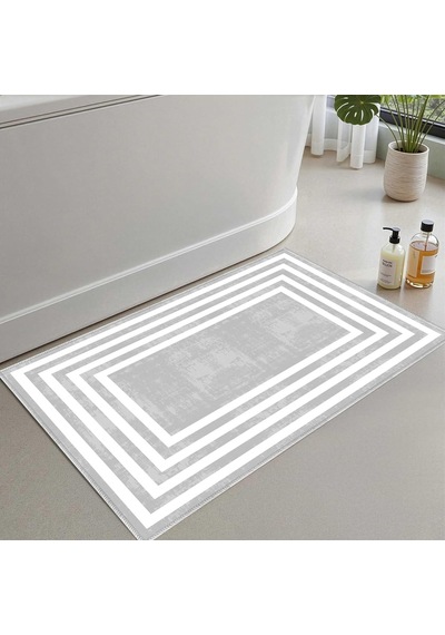 Monnhein Banyo Paspası, Yumuşak Banyo Halısı, Kaymaz Dot Tabanlı, Su Emici, Makinede Yıkanabilir - 60 X 90 Cm Diğer