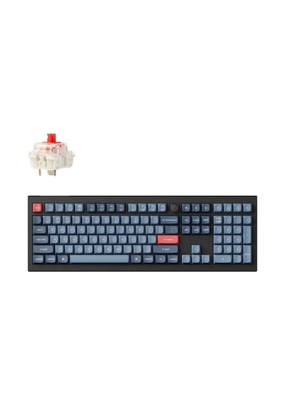 Keychron V6 Max Rgb Mekanik Red 2.4 Ghz Kablosuz İngilizce Klavye