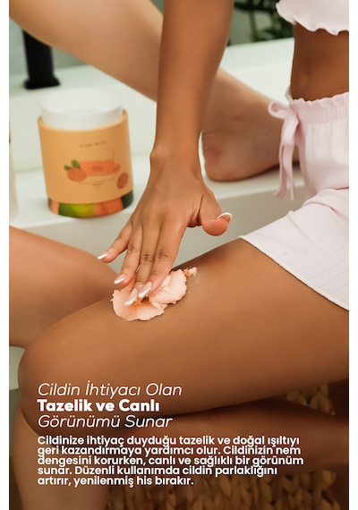 Mango Ve Shea Özlü Vücut Peelingi 280 Gr Besleyici, Arındırıcı Ve Nemlendirici Scrub
