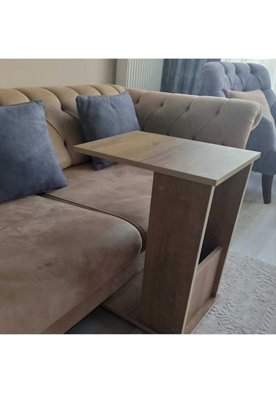 Modilayn Ata Gazetelik- Dergilik- Servis Tekerlekli C Yan Sehpa. N11.2684