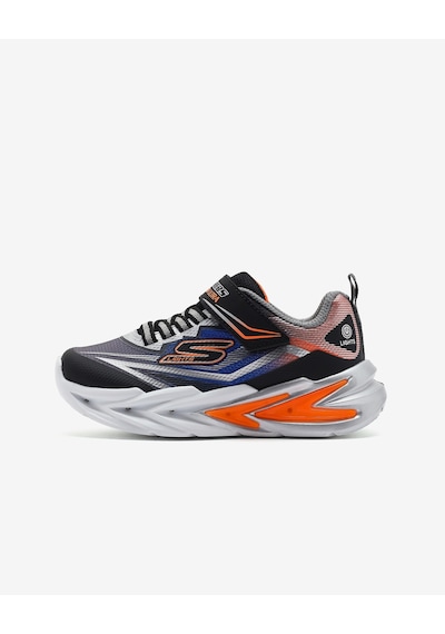 Skechers Flexglow Ultra Büyük Erkek Çocuk Siyah Işıklı Spor Ayakkabı 400139l Bksl Siyah