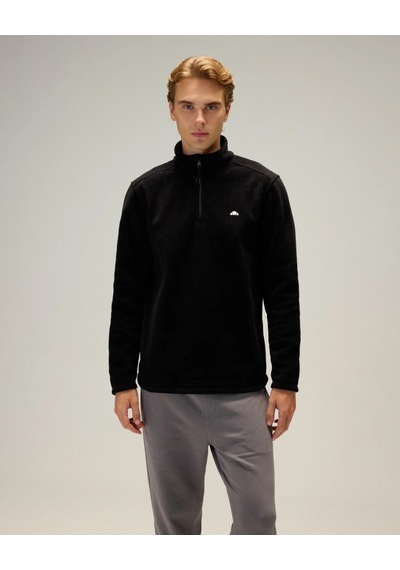 Ellesse 6wm1023-bk Erkek Yarım Fermuarlı Polar Siyah