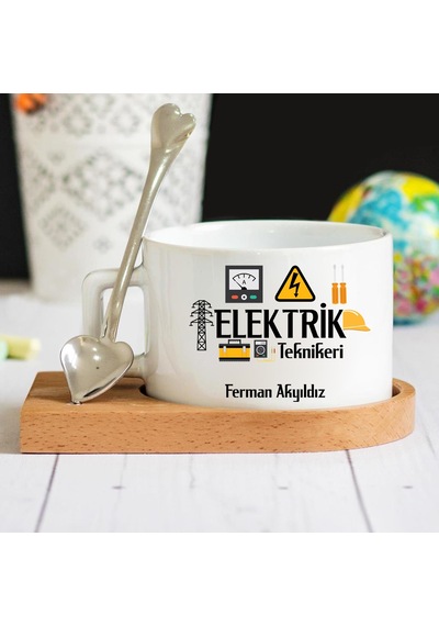 Elektrik Teknikeri Lüks Fincan Seti