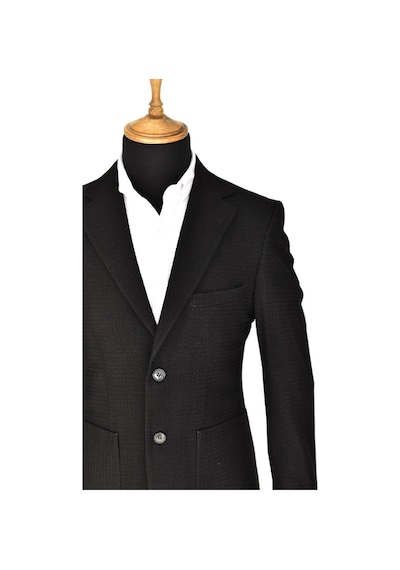 Erkek Tek Spor Ceket Çift Yırtmaçlı Gofre Bgl-st03587 001
