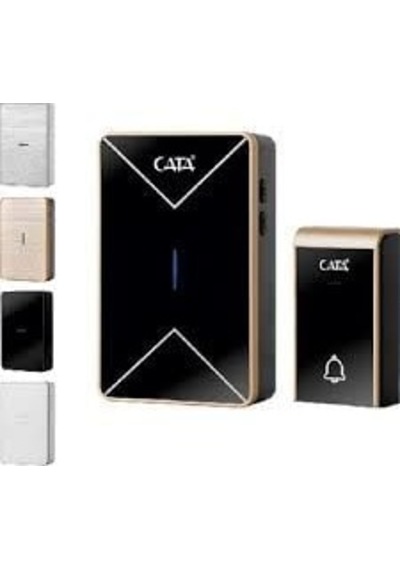 Cata Lux Kablosuz Kapı Zili Uzaktan Kumandalı Telsiz Zil Ct-104