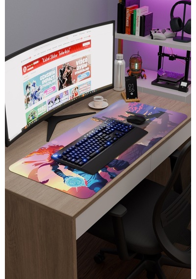 Dead Cells Kaymaz Dikişli Kauçuk Oyuncu Mousepad V1 - 90x40 Xxl Gaming Mouse Pad Fare Altlığı