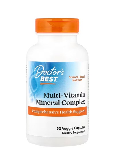 Doctor's Best Multivitamin Mineral Complex 90 Veggie Capsules