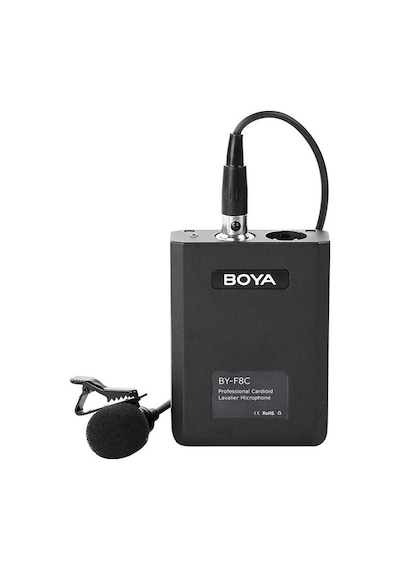 Boya By F8C Tek Yönlü Akustik Vokal Yaka Mikrofonu