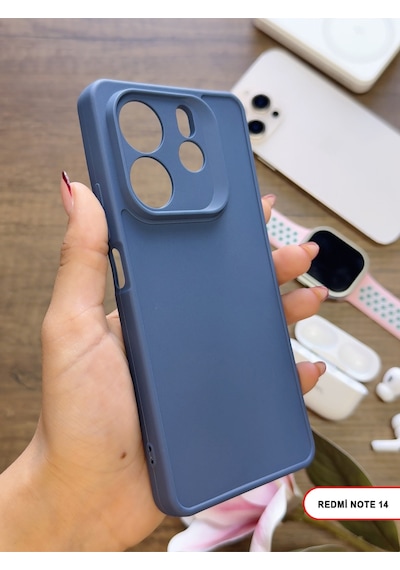 Redmi Note 14 4g / 5g Uyumlu Kamera Korumalı Darbeye Dayanıklı Renk Atmayan Keep Silikon Kılıf Lacivert Redmi Note 14 4g / 5g Uyumlu Kamera Korumalı Darbeye Dayanıklı Renk Atmayan Keep Silikon Kılıf Lacivert