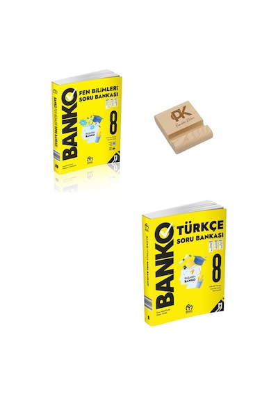 Model Eğitim Lgs 8. Sınıf Banko Fen Bilmleri Ve Türkçe Soru Bankası + Telefon Standı